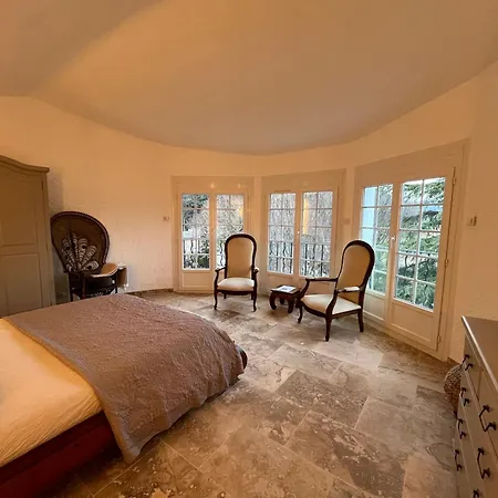 Grand Domaine Piscine Sauna Les Bains Bastide Du Bonheur St Donat 빌라 그뢰오레방
